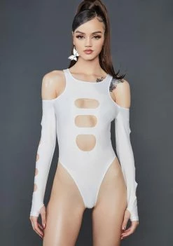 Poster Grl Lose Your Breath Cut-Out Bodysuit