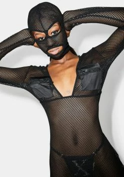 Poster Grl Steal Yo Man Mesh Dress Dresses