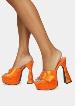 Poster Grl Platforms Diva Revolution Rhinestone Heels