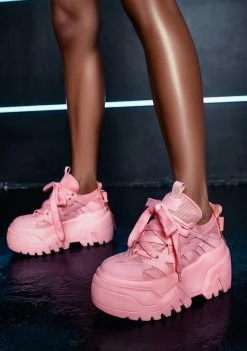 Poster Grl Watch Me Activate Platform Sneakers