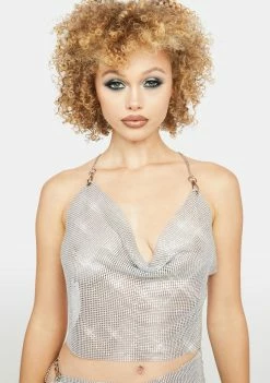 Poster Grl Cold To The Core Halter Top