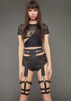 Poster Grl Bottoms At Your Mercy Shorts Set