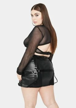 Poster Grl Plus Naughty Habits Mini Skirt Bottoms