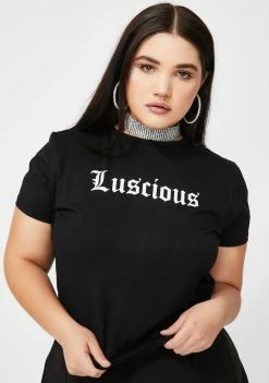 Poster Grl Tops Luscious Baby Graphic Tee