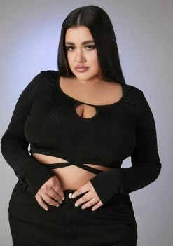 Poster Grl Legit Beautiful Lie Crop Top Tops