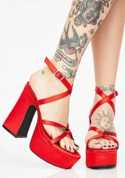 Poster Grl Sassy Shmood Platform Heels Platforms
