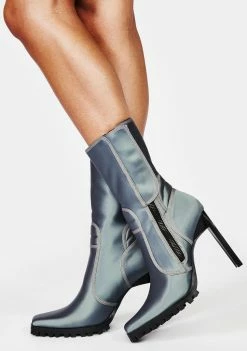 Poster Grl Slick Tricks Colorblock Booties Boots & Booties
