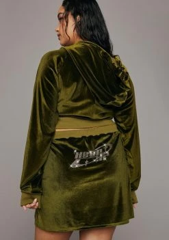 Poster Grl Plus Moss Kissed A Girl Velour Skirt Set Skirts Set 7 Poster Grl Plus Moss Kissed A Girl Velour Skirt Set Skirts Set