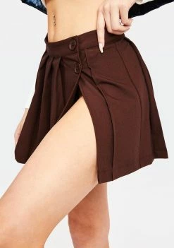 Poster Grl Cocoa Playing The Field Pleated Skirt