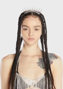 Poster Grl Deja Vu Rhinestone Spiked Headband