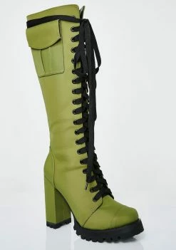 Poster Grl Hold Ya Down Military Boots