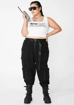 Poster Grl Tops Warning PG- 13 Graphic Tank