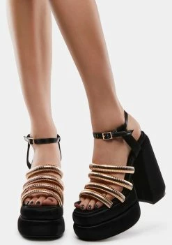 Poster Grl Fiery Disguise Platform Sandals