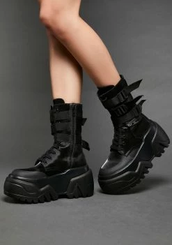 Poster Grl Mother Chucker Platform Boots