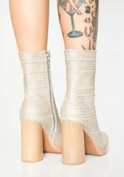 Poster Grl Park Ave Princess Crystal Booties 8 Poster Grl Park Ave Princess Crystal Booties