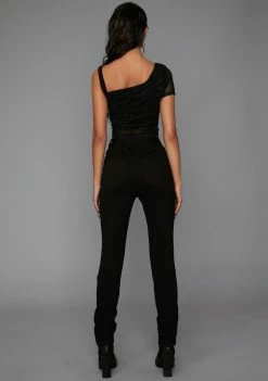 Poster Grl Look At Me Now Ruched Pants Bottoms