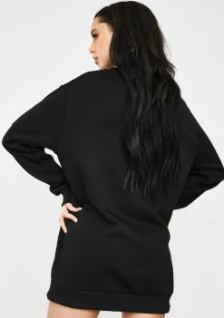 Poster Grl Tops In Squad We Trust Sweater Dress