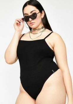Poster Grl Tops Night Rich Supermodel Ribbed Bodysuit