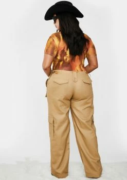 Poster Grl Booked Meetings On Rodeo Cargo Pants Bottoms
