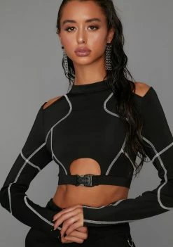 Poster Grl Lead The Way Crop Top Tops