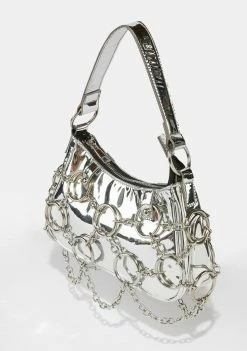 Poster Grl Bags & Wallets Chrome Check Yourself Shoulder Bag