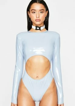 Poster Grl Icon Instincts PVC Bodysuit Tops
