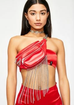 Poster Grl Hott Elite Edition Fringe Fanny Pack Bags & Wallets