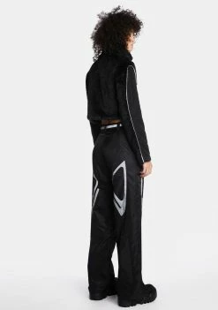 Poster Grl Wide Leg Pants Future Couture Reflective Pants