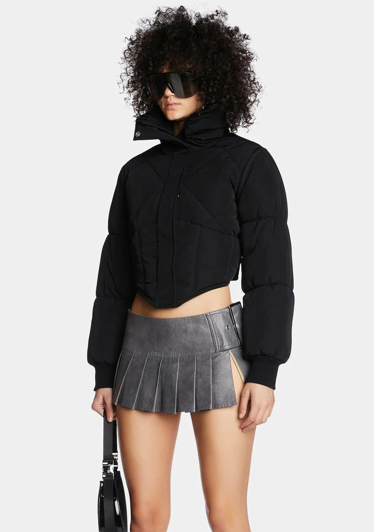 Poster Grl Escape From Reality Crop Puffer Jacket 4 Poster Grl Escape From Reality Crop Puffer Jacket