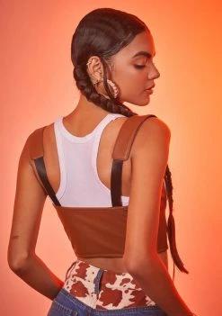 Poster Grl Natural My Type Underbust Corset Tops