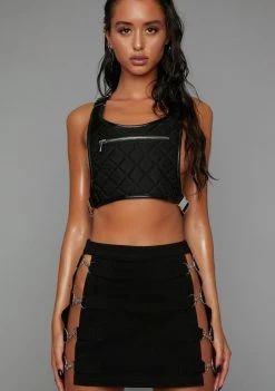 Poster Grl Can't Hold Me Back Mini Skirt Bottoms