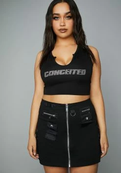 Poster Grl Plus Taking Over Cargo Skirt