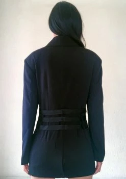 Poster Grl Down To Bizness Utility Blazer Outerwear