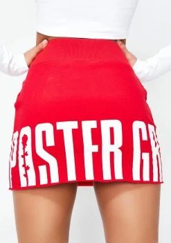 Poster Grl Bottoms Squad Goals Sweatshirt Skirt