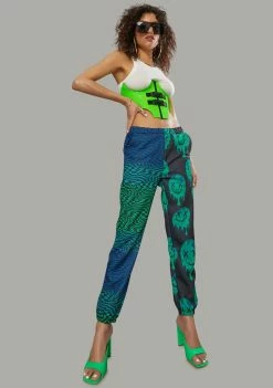 Poster Grl Bottoms Slime Takeover Smiley Joggers