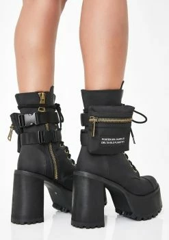 Poster Grl Ur So Vain Flight Boots Boots & Booties