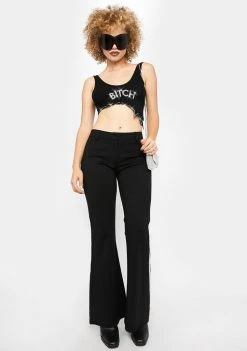 Poster Grl Icy Babe Rhinestone Tank Top