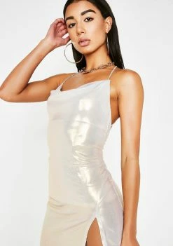 Poster Grl Young Mula Metallic Dress Dresses