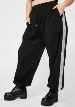 Poster Grl Your Drip Disorder Rhinestone Joggers Bottoms