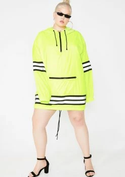 Poster Grl Mz Bodak Proceed With Caution Reflective Parka Outerwear