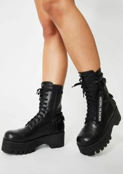 Poster Grl Play No Gamez Flight Boots Boots & Booties