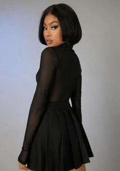 Poster Grl Paparazzi Pleaser Mesh Bodysuit