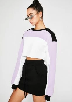 Poster Grl High Profile Colorblock Sweatshirt