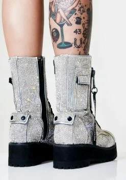 Poster Grl Combat Boots Billionaire Bling Boot 7 Poster Grl Combat Boots Billionaire Bling Boot