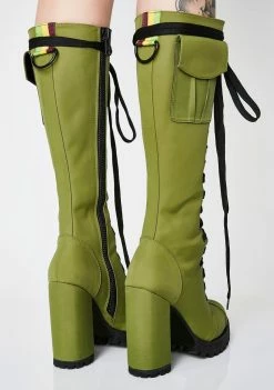 Poster Grl Hold Ya Down Military Boots