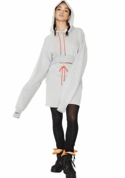 Poster Grl Self-Made Slayr Cropped Hoodie Tops