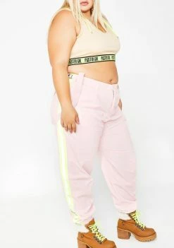 Poster Grl Bottoms Queen Champagne Shine Reflective Pants