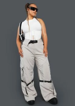 Poster Grl Plus Search And Destroy Corset Tank