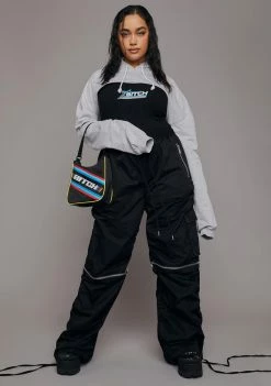 Poster Grl Plus Game On Convertible Wide Leg Pants