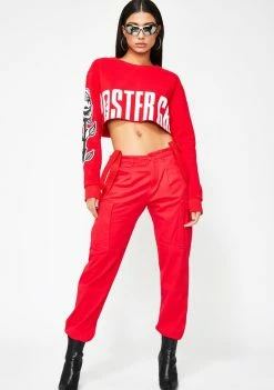 Poster Grl Tops Squad Goals Graphic Sweatshirt